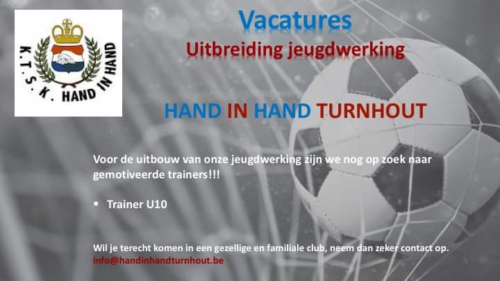 Vacature jeugdtrainer